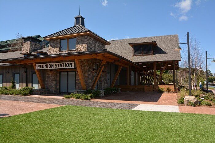 Reunion station at Disney Vacation Club's Wilderness Lodge
